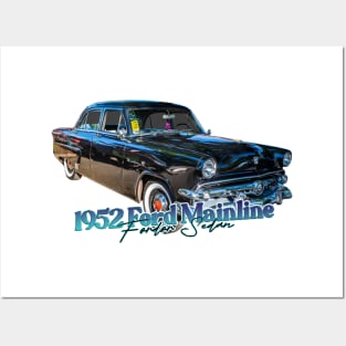 1952 Ford Mainline Fordor Sedan Posters and Art